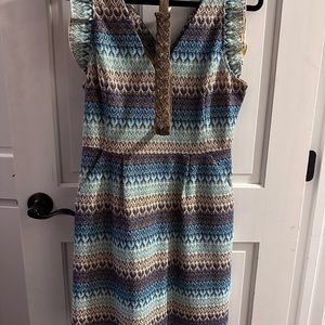 Anthropologie dress with belt
